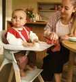 Stokke Clikk Bamboo Syöttötuoli glacier green wauva - Syöttötuolit - 695804 - 17