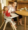 Stokke Clikk Bamboo Syöttötuoli glacier green wauva - Syöttötuolit - 695804 - 22
