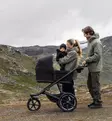 thule bassinet vaunukoppa black musta wauva - Rungot, vaunukopat ja istuinkankaat - 20110754 - 2