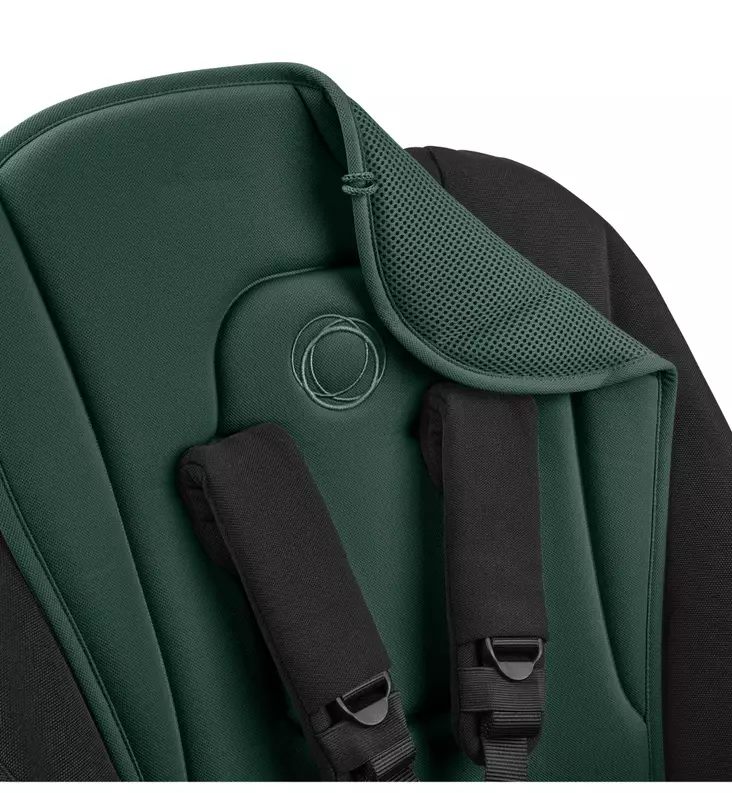Bugaboo Dual Comfort Istuinpehmuste rattaaseen, kaksipuoleinen fern green wauva - Rattaiden istuinpehmusteet - 100038054 - 1