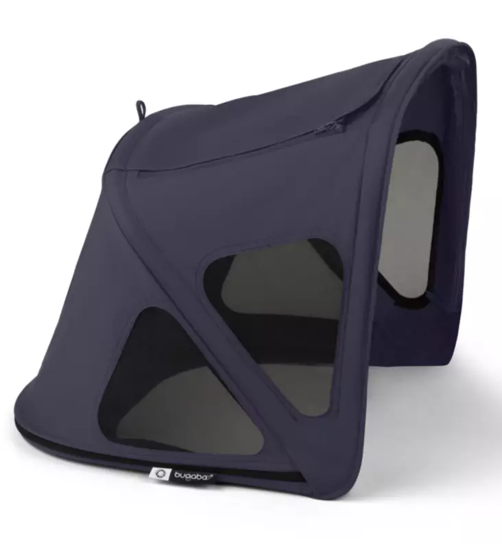 Bugaboo Fox5 Breezy Kesäkuomu vaunuun ja rattaaseen deep indigo wauva - Vaunuverhot ja aurinkovarjot rattaisiin - 100221034 - 1
