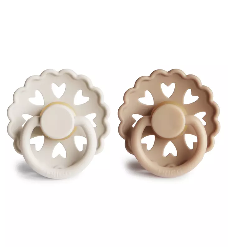 Frigg luonnonkumitutti pyöreä ugly ducking wauva - Tutit ja tuttinauhat - 100154 - 1