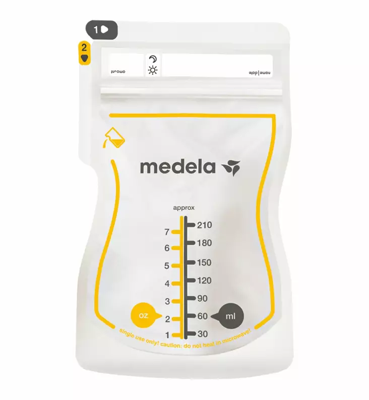 MedelaMaitoBreastMilkStorageBags50kpl210mlVauvaWauvaTampereHelsinki - Rintapumput ja tarvikkeet - 101046334 - 1