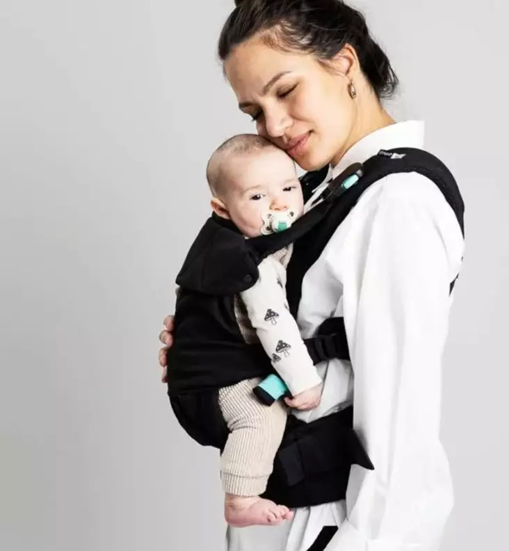 Najell Easy Vol.2 Kantoreppu 3,2-15 kg (0-36 kk) matte black wauva - Kantoreput ja kantorinkat - N325004 - 1