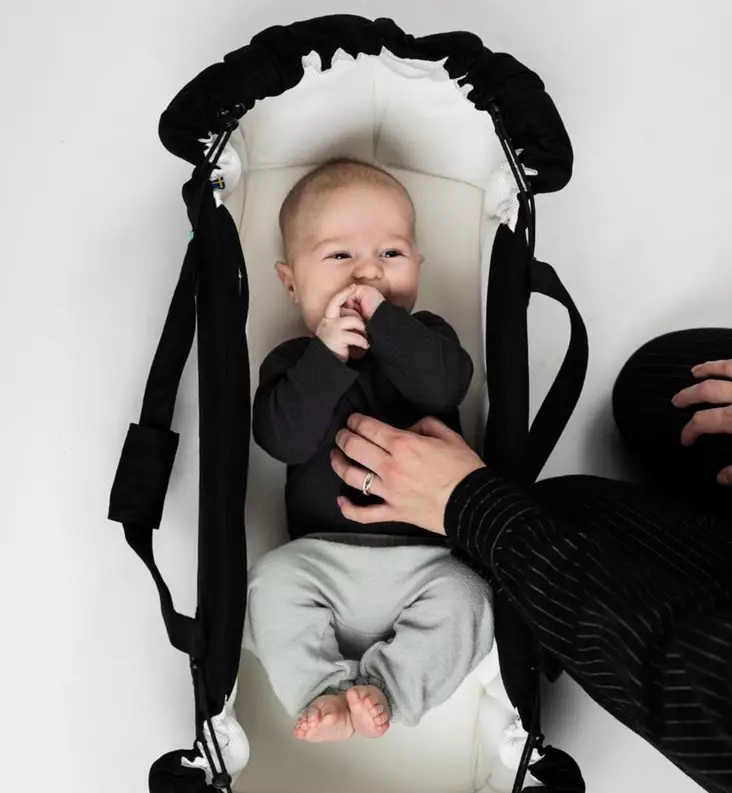 Najell SleepCarrier Vol. 5 Kantokassi / Unipesä matte black wauva - Unipesät, unipussit ja kapalot - N326004 - 1