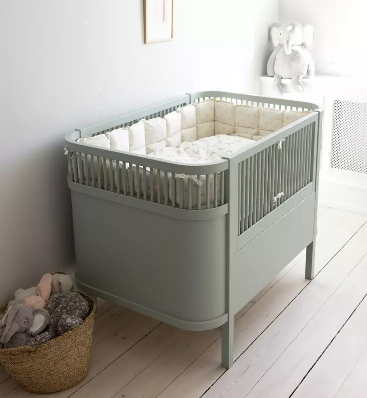 Sebra pinnasänky juniorsänky mist green wauva - Pinnasängyt ja kehdot - 200130044 - 1