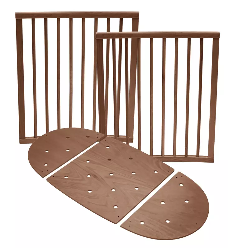 Stokke Sleepi V3 Pinnasängyn Jatkopalat warm brown wauva - Pinnasängyt ja kehdot - 592104 - 1