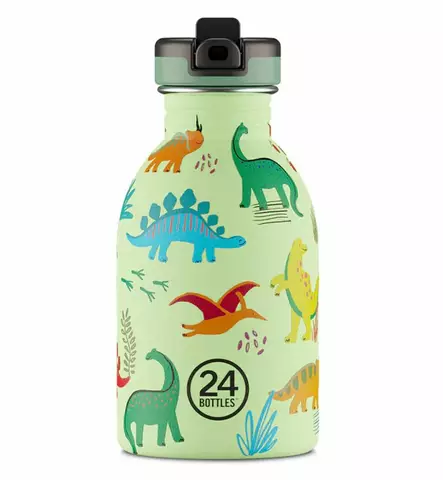 24 Bottles lasten juomapullo pillipullo ter=C3=A4spullo Jurassic Frien=
ds Wauva - Lasten mukit, nokkamukit ja pillimukit - 001815 - 1