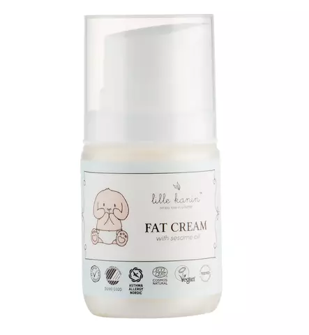 Lille Kanin Fat Cream Öljyinen Voide Vauvoille 50ml - Vauvan kylvettäminen - 77015 - 1