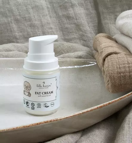 Lille Kanin Fat Cream Öljyinen Voide Vauvoille 50ml - Vauvan kylvettäminen - 77015 - 2