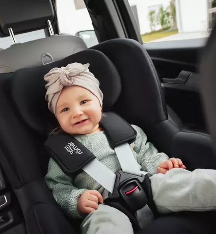 Britax Dualfix M Plus Turvaistuin 61 - 105 cm, max. 20 kg carbon black wauva - ISOFIX turvaistuimet - 2000042145 - 2