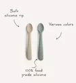 mushie_silikoninen_vauvan_lapsen_syöttölusikka_wauva - Maistelututit - 2360275 - 5