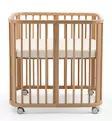 Stokke Nighti Mini Muotolakana Pinnasänkyyn birch beige wauva - Liinavaatteet ja suojat pinnasänkyyn - 710505 - 2