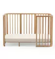 Stokke Nighti Muotolakana Pinnasänkyyn birch beige wauva - Liinavaatteet ja suojat pinnasänkyyn - 710805 - 4