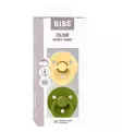 Bibs Colour Tutti 2-pack Latex pale butter wasabi wauva - Tutit ja tuttinauhat - 110475 - 8
