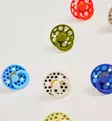 Bibs Colour Studio Tutti 2-pack Latex polka dot breeze cornflower wauva - Tutit ja tuttinauhat - 11041105 - 9
