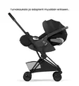 Cybex Coya Style Matkarattaat / Kaupunkirattaat matt black sepia black wauva - Matkarattaat - 526000675 - 8