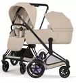 Cybex ePriam comfort Sähköavusteiset Lastenvaunut matt black cozy beige wauva - Yhdistelmävaunut - 526000065 - 1