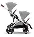 Cybex Gazelle S sisaristuin rattaaseen Stone Grey Wauva - Kaksos- ja sisarusrattaat - 524001305 - 2
