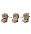 Cybex Pallas G3 i-Size Turvaistuin 76-150 cm lapselle Plus almond beige wauva - ISOFIX turvaistuimet - 525000955 - 5