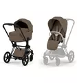 Cybex Priam comfort Lastenvaunut matt black coconut brown wauva - Yhdistelmävaunut - 526001485 - 5