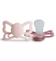 Frigg tutti Butterfly - Anatominen/silikoni, 2-pack wauva - Tutit ja tuttinauhat - 100495 - 5