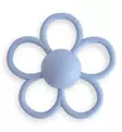 Mushie Daisy Rattle Teether Faded Denim wauva - Pehmolelut ja helistimet - 102175 - 2