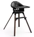 Stokke Clikk Bamboo Syöttötuoli black warm brown wauva - Syöttötuolit - 695805 - 2