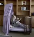 Stokke Katosverho Sleepi V3 lavender wauva - Liinavaatteet ja suojat pinnasänkyyn - 599305 - 2
