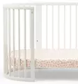 Stokke Sleepi V3 Muotolakana Pinnasänkyyn wild rose berries wauva - Liinavaatteet ja suojat pinnasänkyyn - 683315 - 5