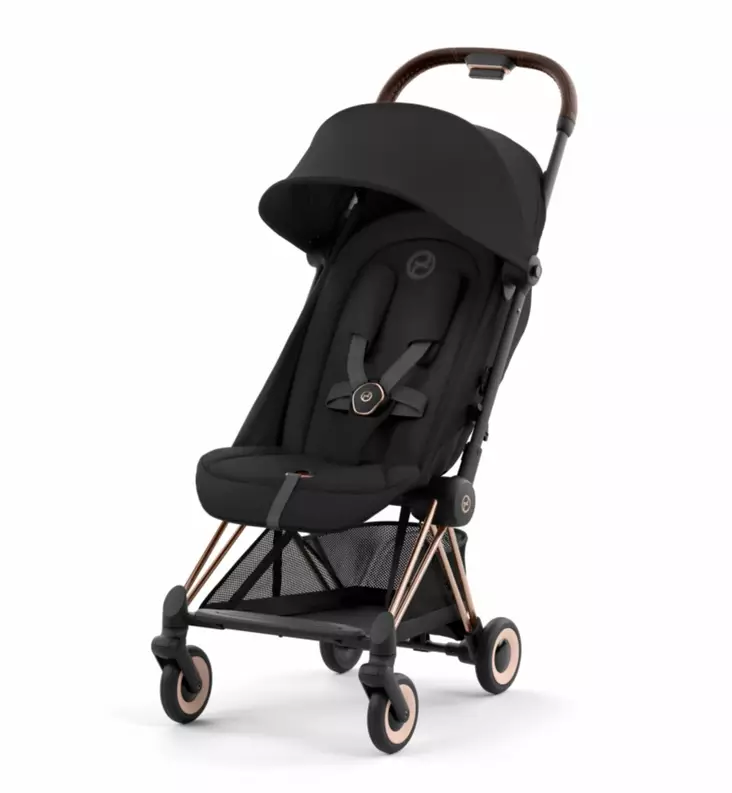 Cybex_Coya_matkaratas_Rosegold_SepiaBlack_wauva - Matkarattaat - 522004245 - 1