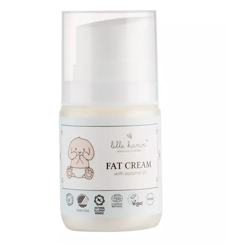 Lille Kanin Fat Cream Öljyinen Voide Vauvoille 50ml - Vauvan kylvettäminen - 77015 - 1