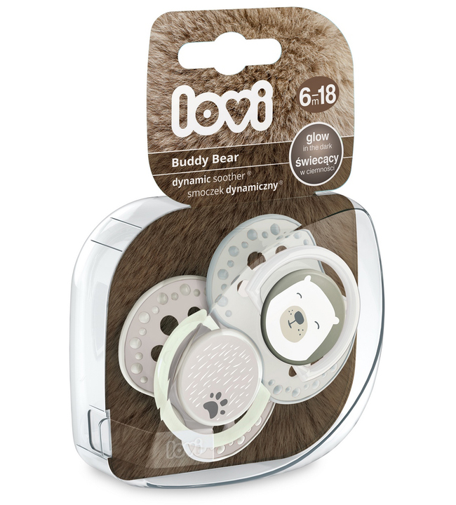 Lovi Dynaaminen tutti 6-18kk 2-pack - Tutit ja tuttinauhat - 22865 - 1