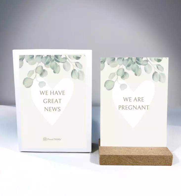 Proud mama gift box yll=C3=A4tyslaatikko we have great news wauva - Raskaus- ja imetyskorut - ID-645 - 1