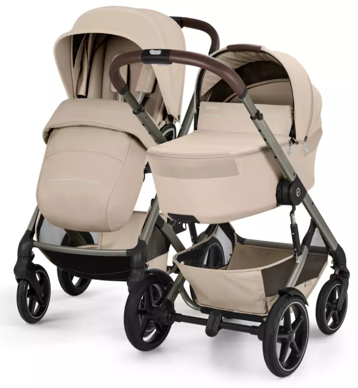 Cybex Talos S Lux Lastenvaunut almond beige wauva - Yhdistelmävaunut - 526001735 - 1