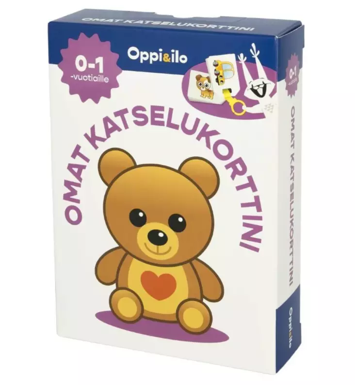 Oppi&Ilo Omat katselukorttini - Puuhalelut taaperoille - WS604755 - 1