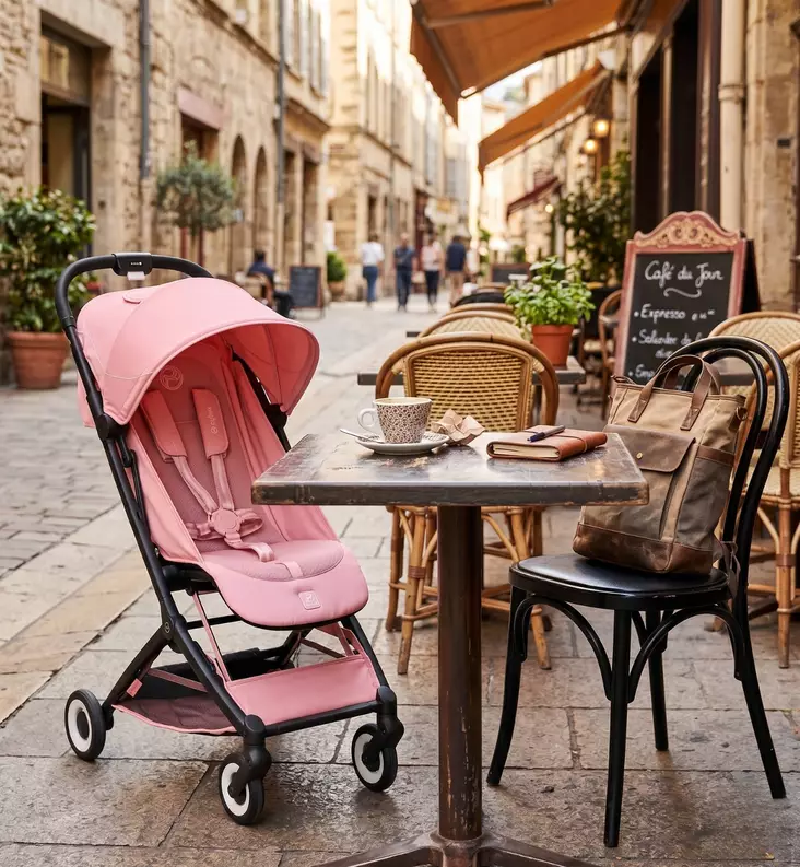 Cybex Orfeo Matkarattaat candy pink wauva - Matkarattaat - 526001055 - 1