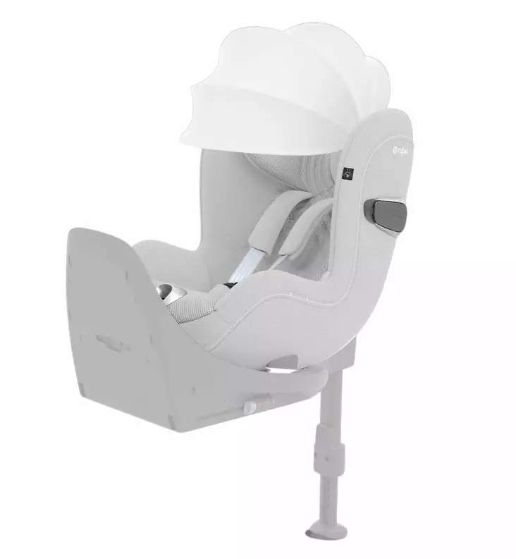 Cybex_Sirona_T_turvaistuin_PLUS_Platinum_White_wauva - ISOFIX turvaistuimet - 523000405 - 1