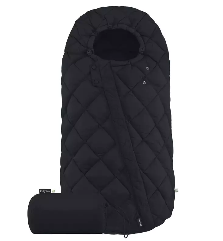 Cybex_Snogga_lämpöpussi_rattaaseen_Moon_Black_wauva - Lämpöpussit ja jalkapeitteet - 522002835 - 1