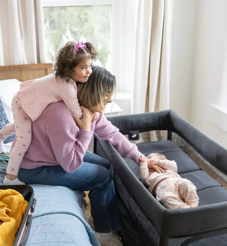 Joie Amigo 120 Lasten Matkasänky Shale wauva - Matkasängyt - 304855 - 1