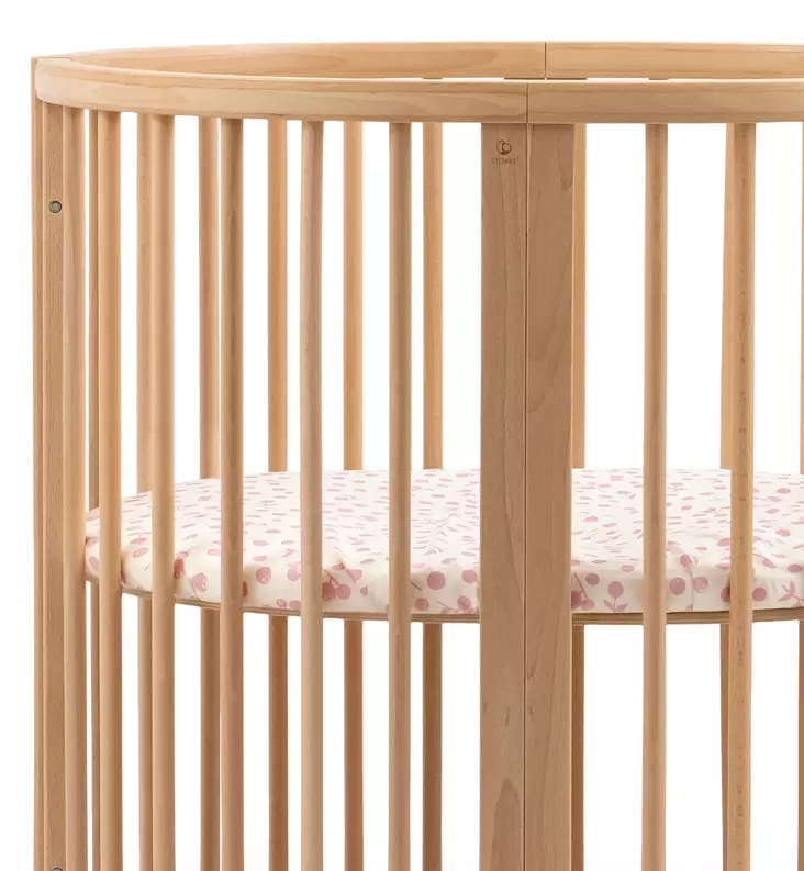 Stokke Sleepi Mini V3 Muotolakana pinnasänkyyn wild rose berries wauva - Liinavaatteet ja suojat pinnasänkyyn - 683015 - 1