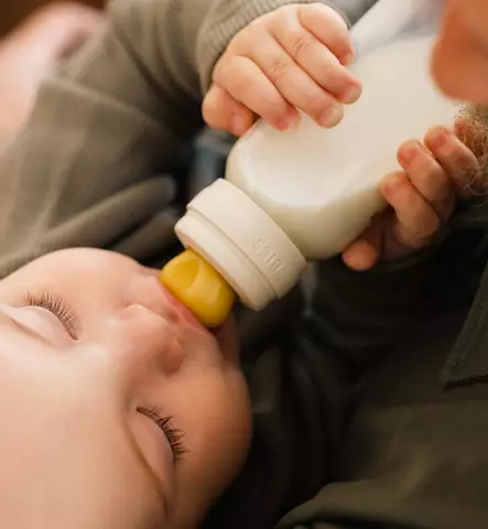 Bibs Lasinen Tuttipullo 120 ml, 2-pack wauva - Tuttipullot ja tuttipäät - 5219216 - 1