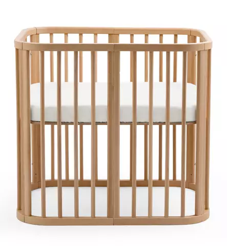 Stokke Nighti Mini Muotolakana Pinnasänkyyn white wauva - Liinavaatteet ja suojat pinnasänkyyn - 710506 - 2