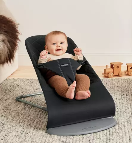 babybjörn_balance_bliss_bouncer_sitteri_woven_classic_quilt_black_wauva - Sitterit ja keinut - 006116 - 1