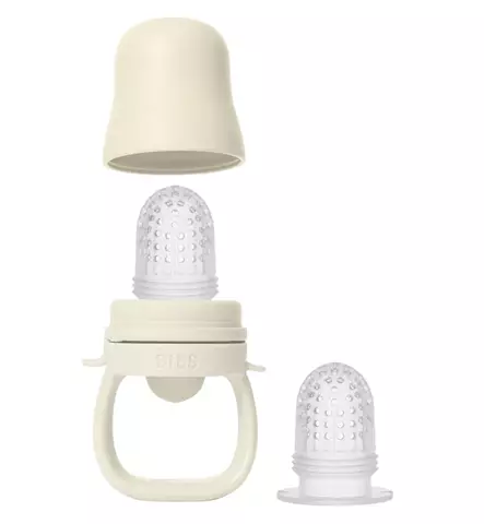 Bibs Silikoninen maistelututti ivory wauva - Maistelututit - 4350216 - 2