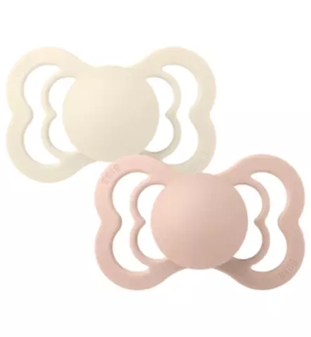 Bibs_supreme_tutti_tutit_2_pack_wauva_ivory_blush - Tutit ja tuttinauhat - 260216 - 1