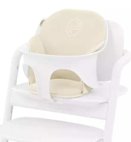 Cybex Lemo pehmuste syöttötuoliin canvas white wauva - Syöttötuolien lisävarusteet - 524001716 - 1