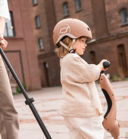 Scoot & Ride Lasten Pyöräilykypärä mocha wauva - Lasten potkupyörät ja kypärät - 00826 - 1