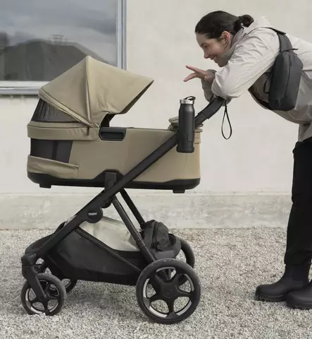 thule charm 2-in-1 yhdistelmävaunut faded khaki wauva - Yhdistelmävaunut - 11500506 - 2