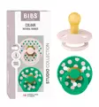 Bibs Studio Colour Luonnonkumitutti 2-pack polka dots petal catus wauva - Tutit ja tuttinauhat - 11034106 - 9